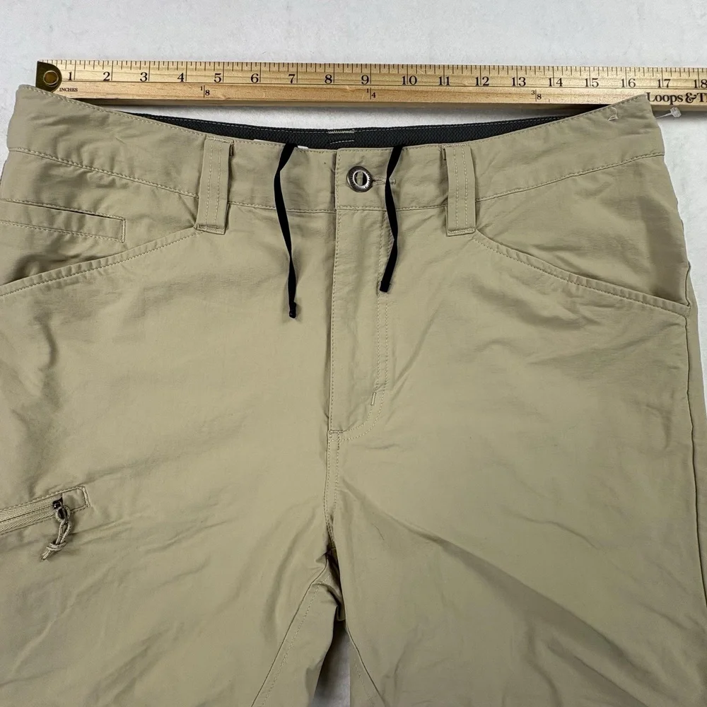Patagonia Quandary Shorts Mens 32 El Cap Khaki 8” Hiking Stretch Outdoor SP19